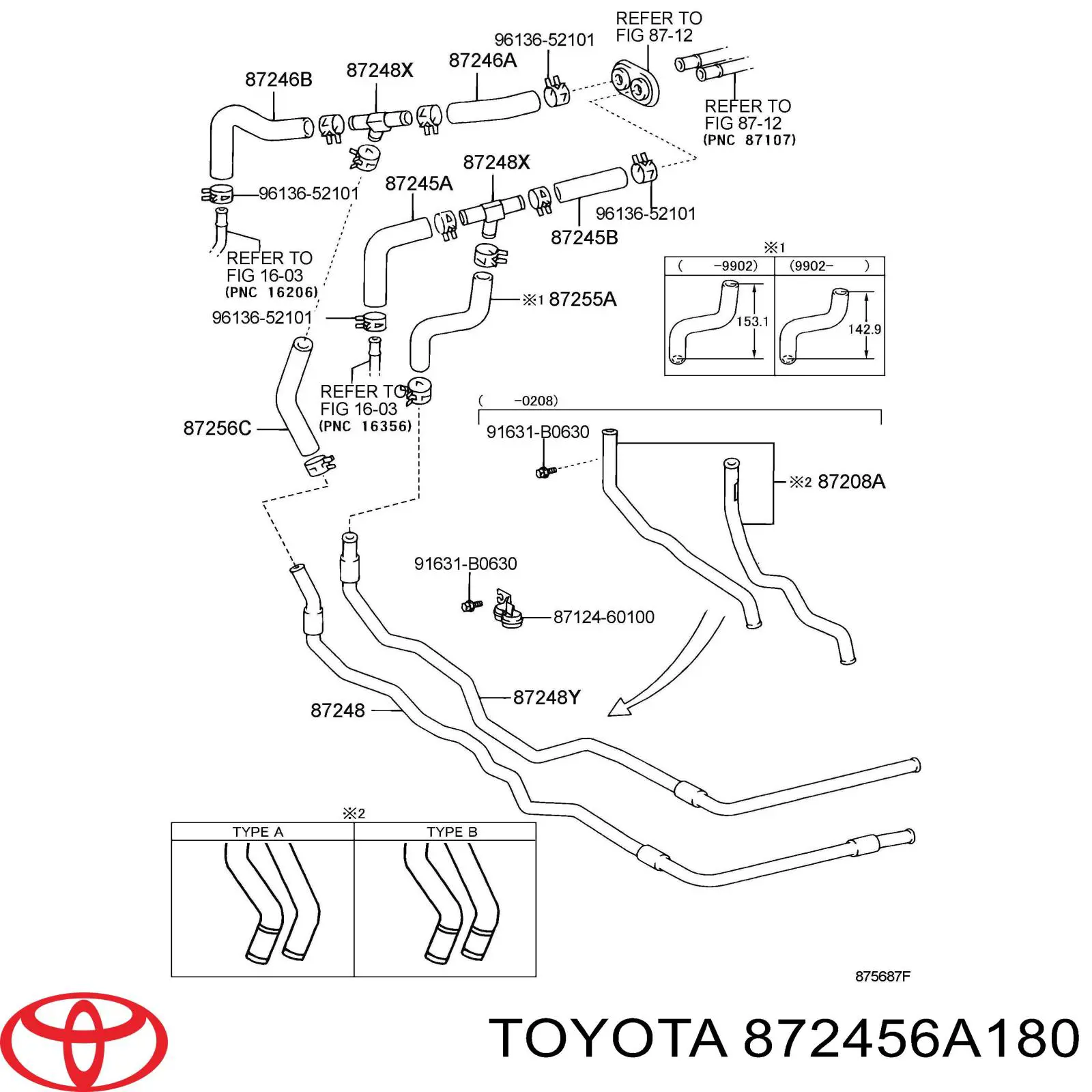 872456A180 Toyota