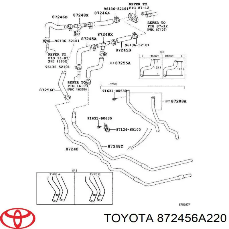 872456A220 Toyota