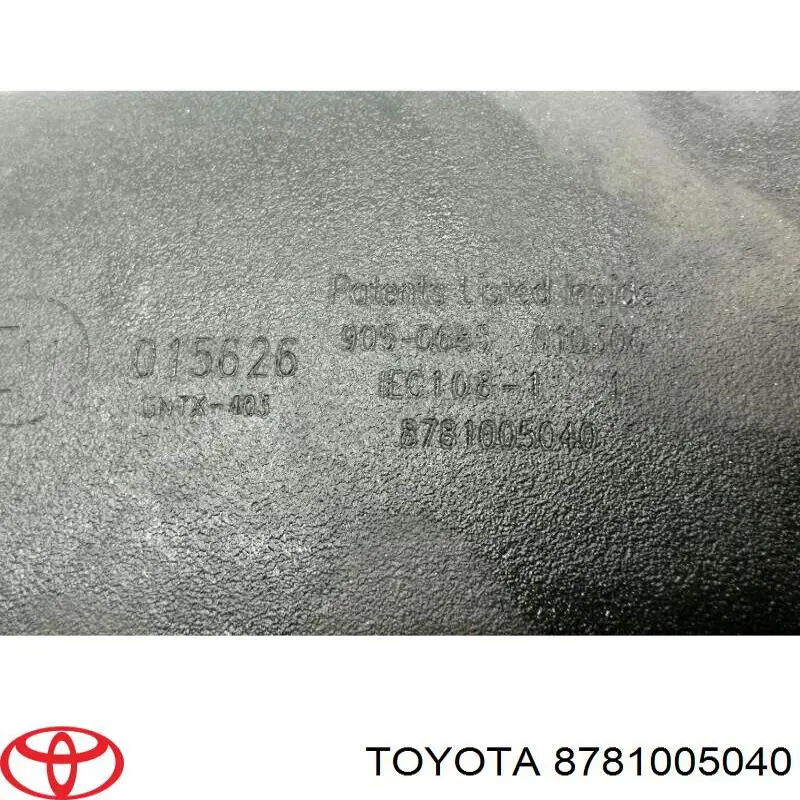Retrovisor interior Toyota 8781005040