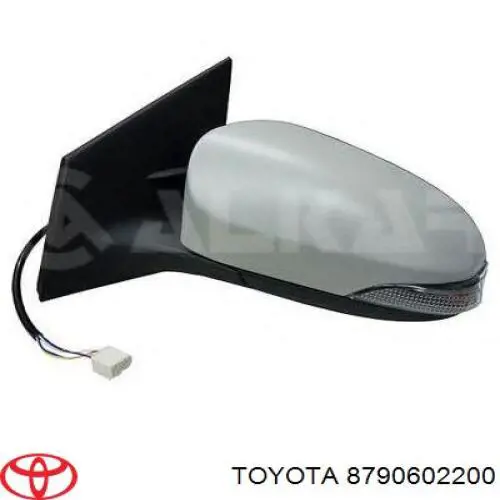 8790602200 Toyota espejo retrovisor izquierdo