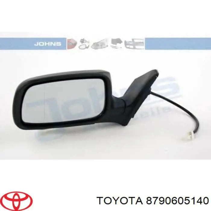8790605140 Toyota espejo retrovisor izquierdo