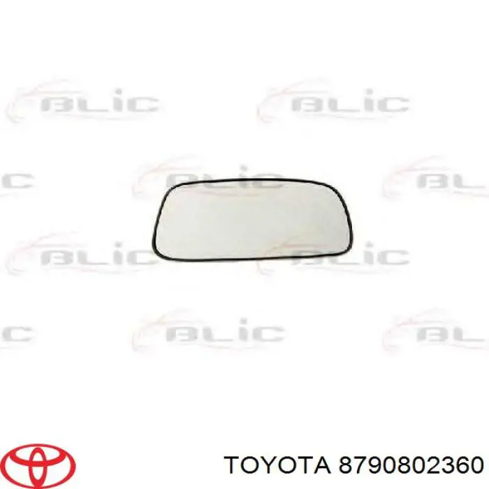 Comprar 8790802360 Toyota Cristal de espejo retrovisor derecho