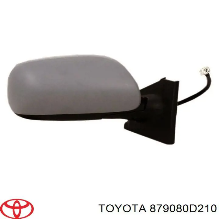 Cristal de retrovisor exterior derecho TYC 33600551