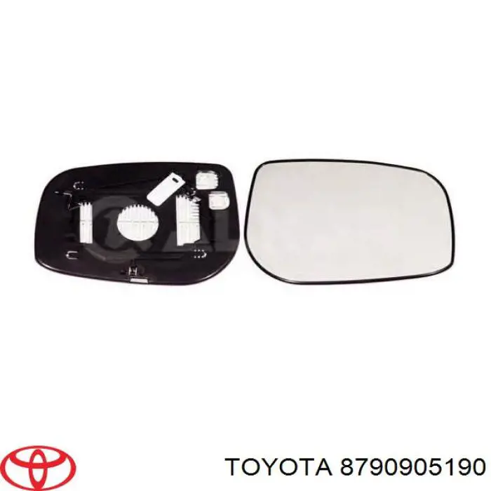 Comprar 8790905190 Toyota Cristal de espejo retrovisor exterior izquierdo