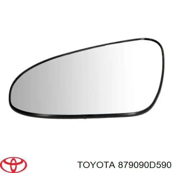 Cristal de Retrovisor Exterior Izquierdo para Toyota Yaris (P13)