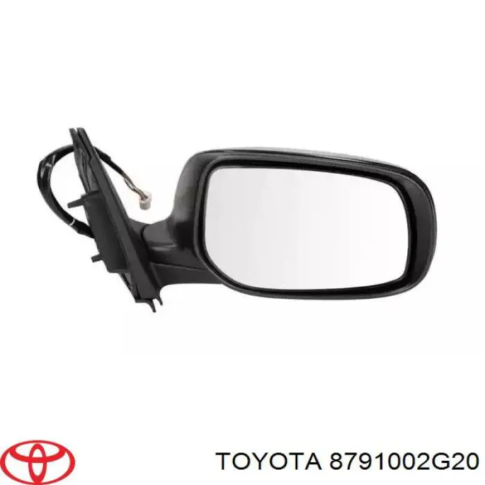 Espejo derecho Toyota Corolla E18