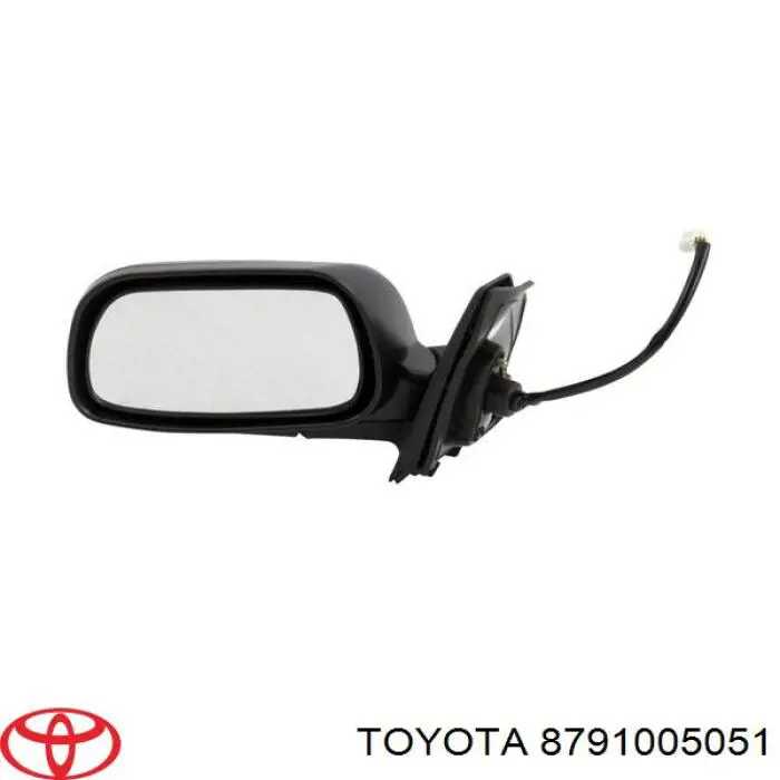 8791005051 Toyota espejo retrovisor derecho