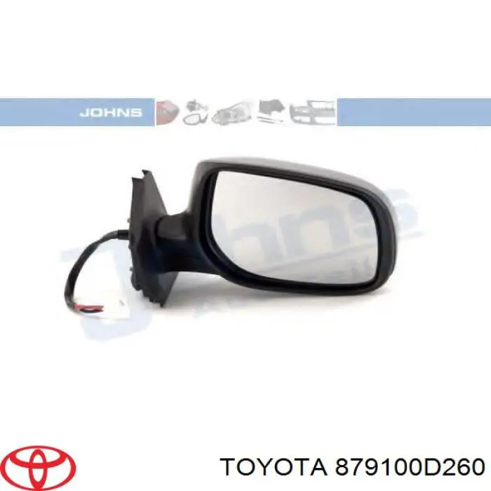 Espejo derecho Toyota Yaris SP90