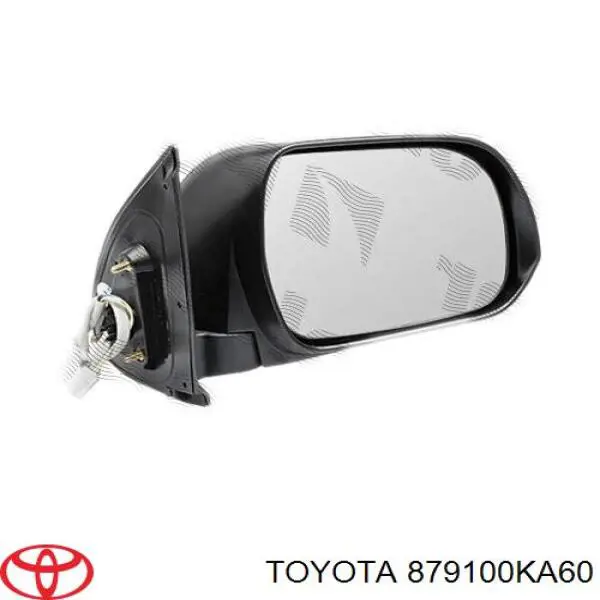 879100KA60 Toyota espejo retrovisor derecho