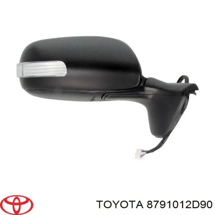 8790102180 Toyota espejo retrovisor derecho