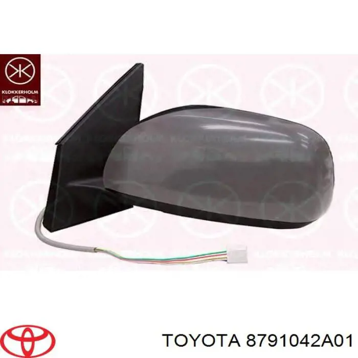 8791042A01 Toyota espejo retrovisor derecho