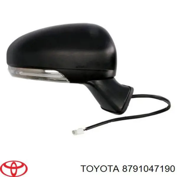 Espejo retrovisor derecho Toyota 8791047190 precio, desde 156,06 EUR
