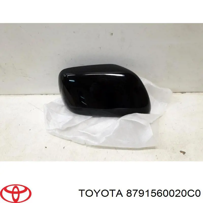 8791560020C0 Toyota cubierta de espejo retrovisor derecho