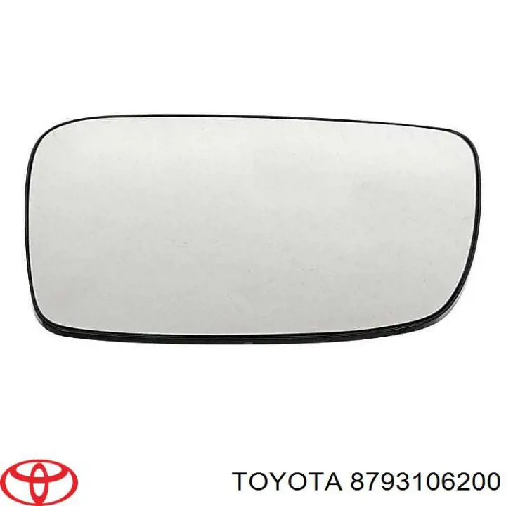 8793106200 Toyota cristal de espejo retrovisor exterior derecho