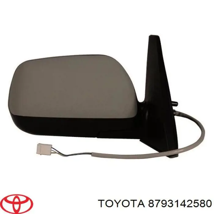Cristal de espejo retrovisor derecho Toyota 8793142580 precio, desde 16,43 EUR