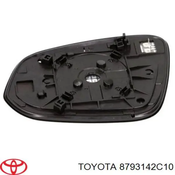 Cristal de retrovisor exterior derecho para Toyota RAV4 (A4)
