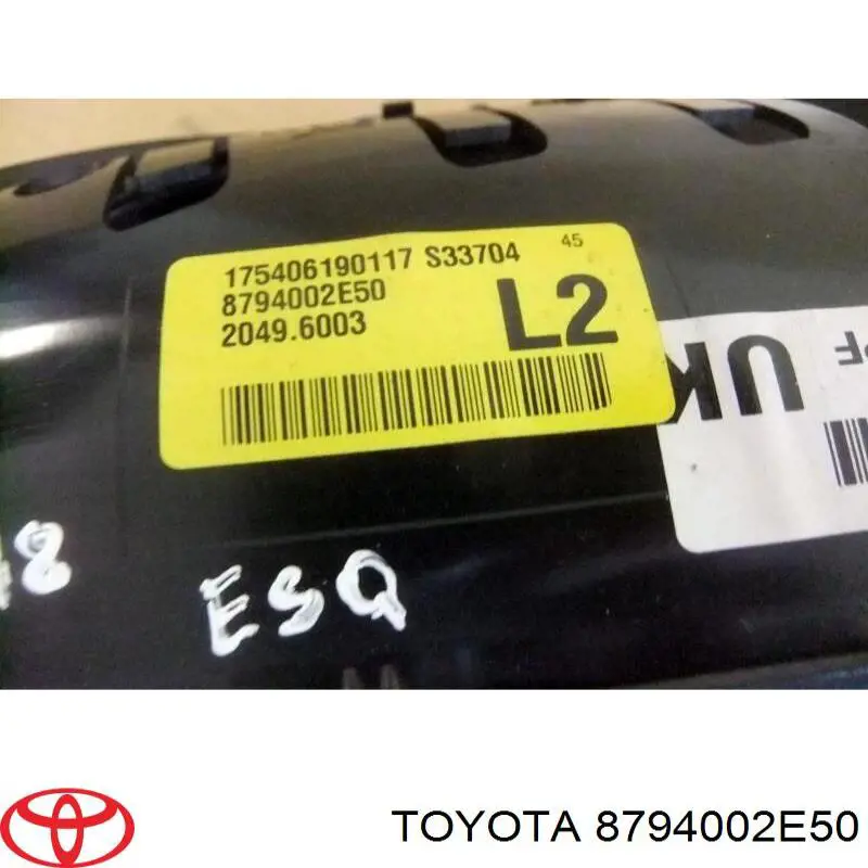 8794002E50 Toyota Espejo retrovisor izquierdo