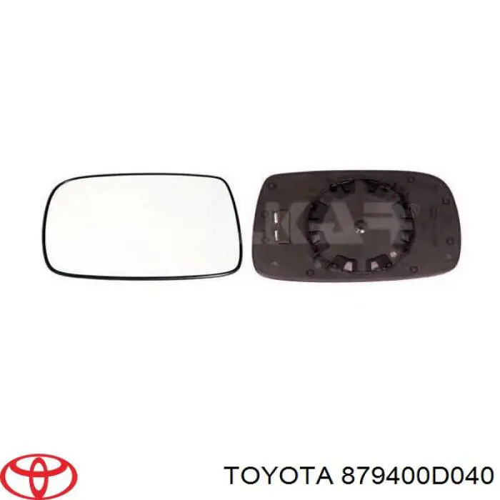 879400D040 Toyota espejo retrovisor izquierdo