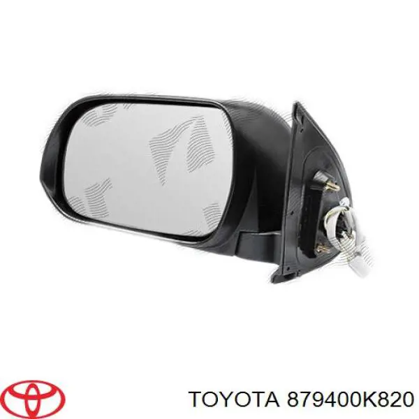 879400K820 Toyota Espejo retrovisor izquierdo