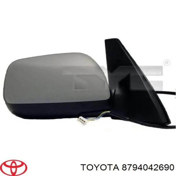 8794042690 Toyota espejo retrovisor izquierdo