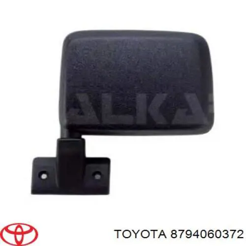 Espejo de retrovisor izquierdo 8794060372 Toyota