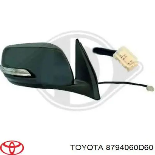Espejo izquierdo Toyota 8794060D60 precio, desde 662,59 EUR
