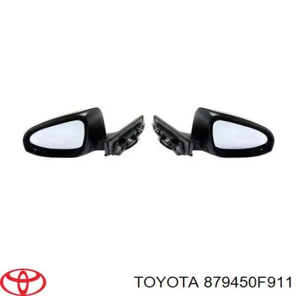 Cubierta de espejo retrovisor izquierdo Toyota 879450F911 precio, desde 21,37 EUR