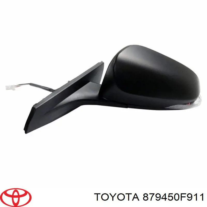 879450F911 Toyota cubierta de espejo retrovisor izquierdo