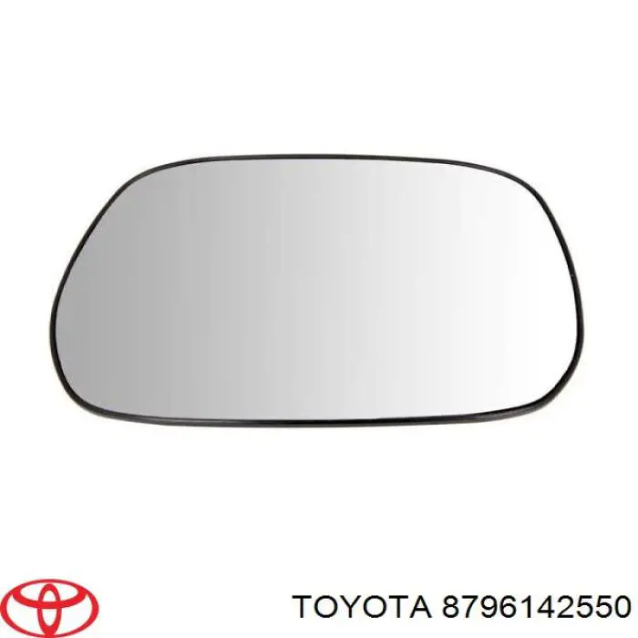 Cristal de espejo retrovisor exterior izquierdo Toyota 8796142550 precio, desde 22,04 EUR