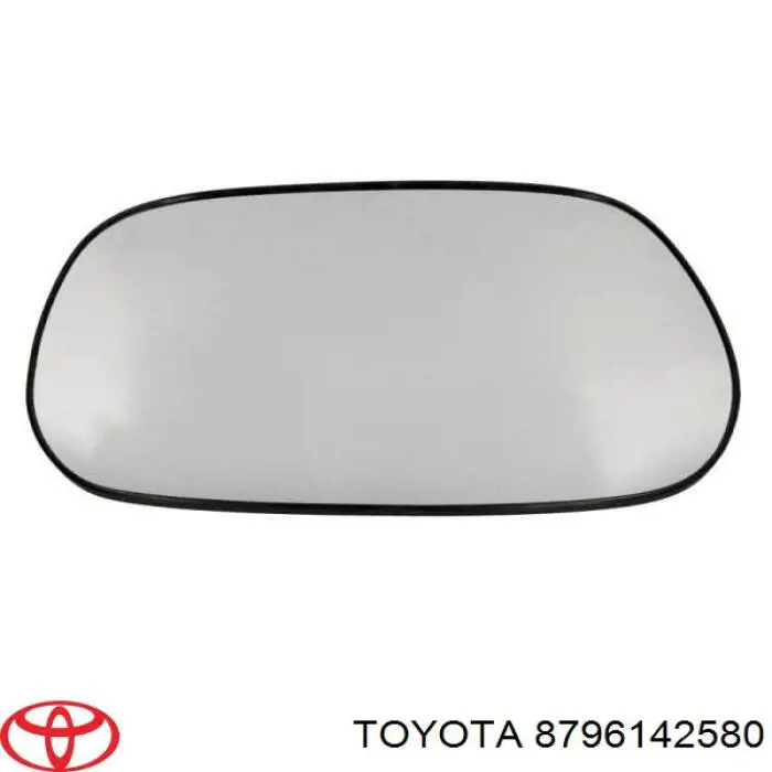 Cristal de espejo retrovisor exterior izquierdo Toyota 8796142580 precio, desde 22,26 EUR
