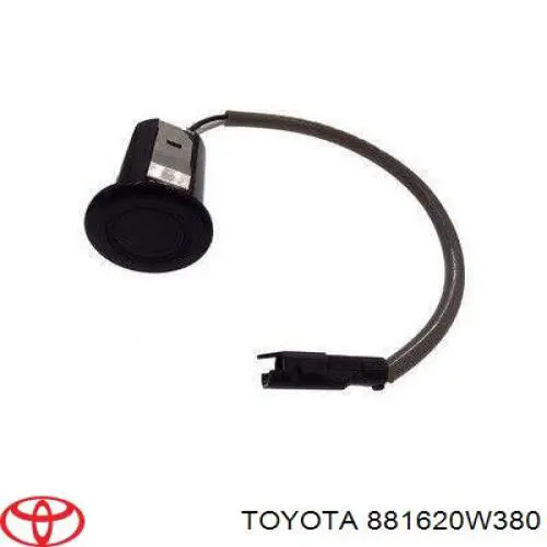 881620W380 Toyota sensor alarma de estacionamiento trasero