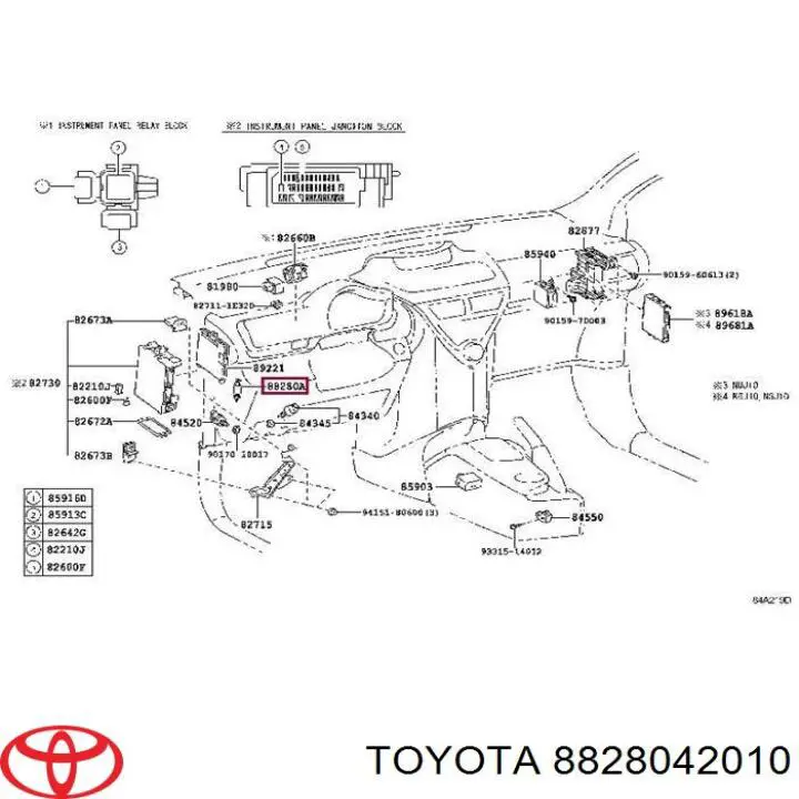 Interruptor De Embrague para Toyota RAV4 (XA2)