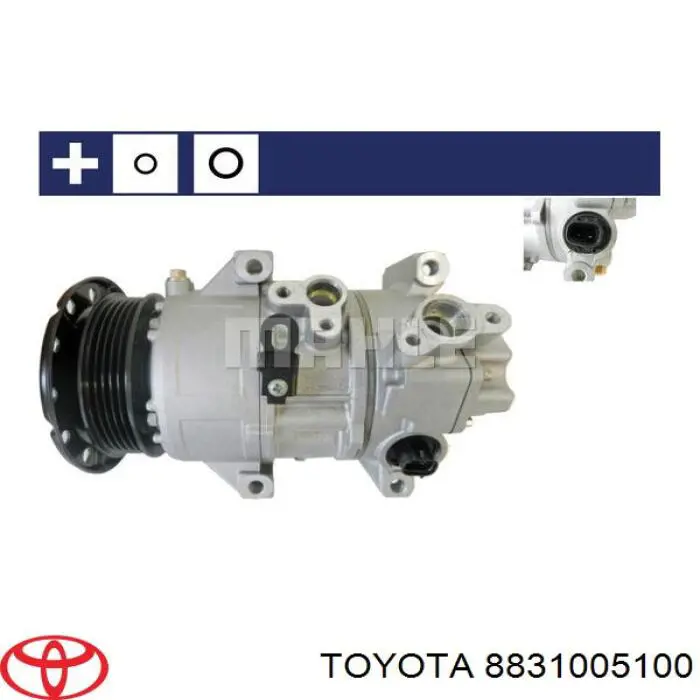 Compresor de aire acondicionado 8831005100 Toyota