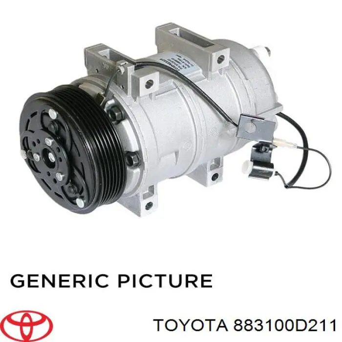 Compresor ac Toyota 883100D211 precio, desde 206,18 EUR