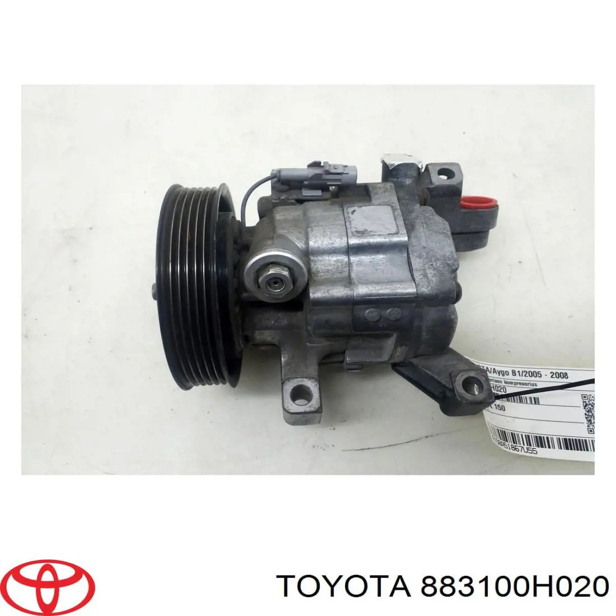 Compresor de aire acondicionado DCP21602 Denso