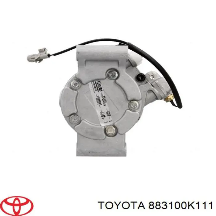 Compresor climatizador para Toyota Hilux (KUN25)
