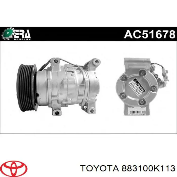 Compresor de ac Toyota 883100K114