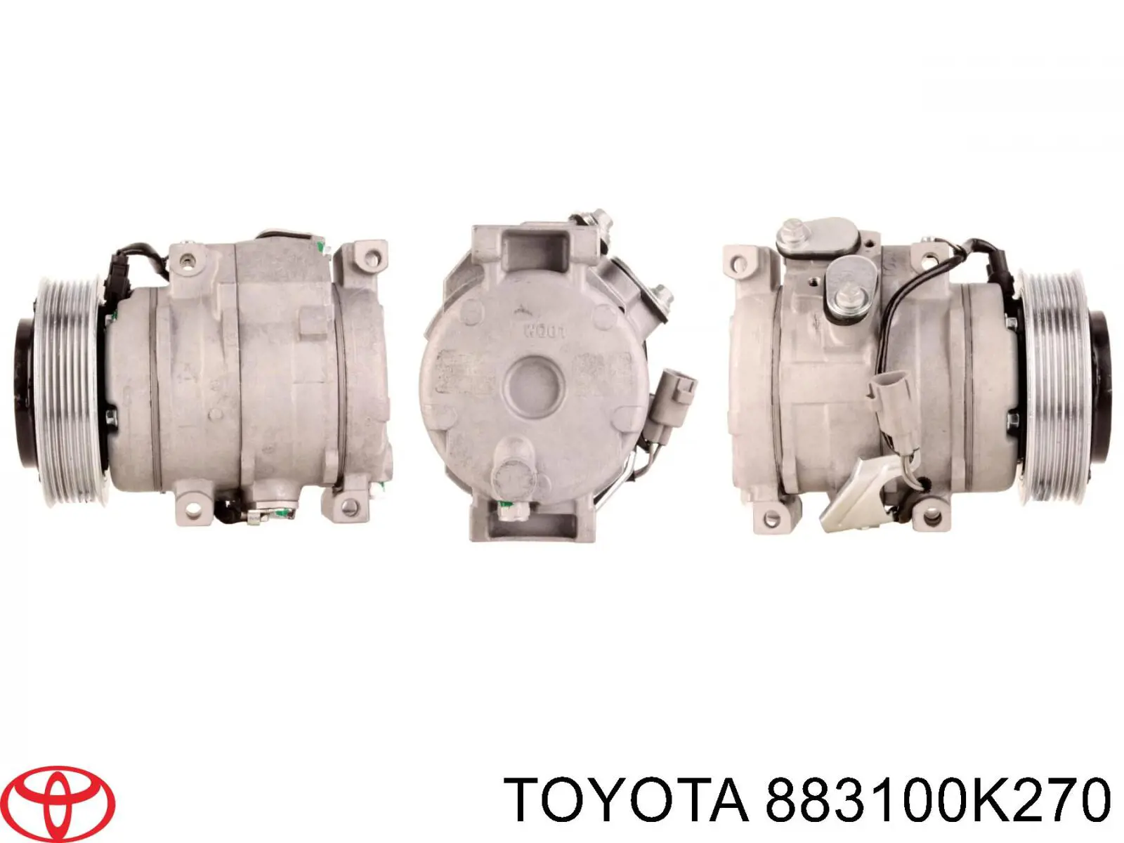 Polea del compresor del aire acondicionado para Toyota Hilux  N