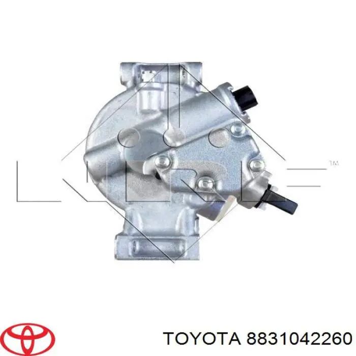 Compresor de aire acondicionado 8831042260 Toyota