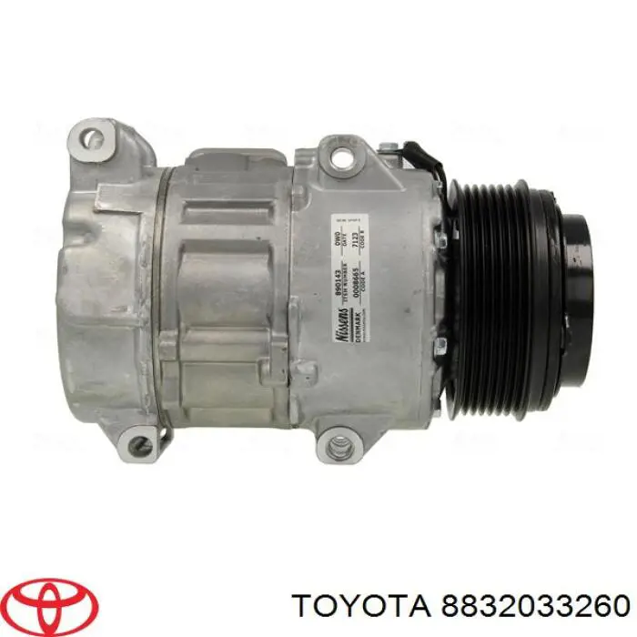 8832033260 Toyota compresor de aire acondicionado