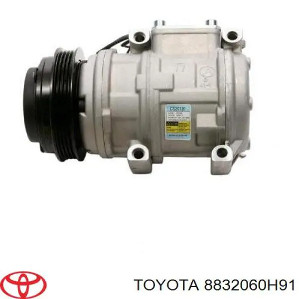 Compresor de aire acondicionado coche para Toyota Land Cruiser (J8)