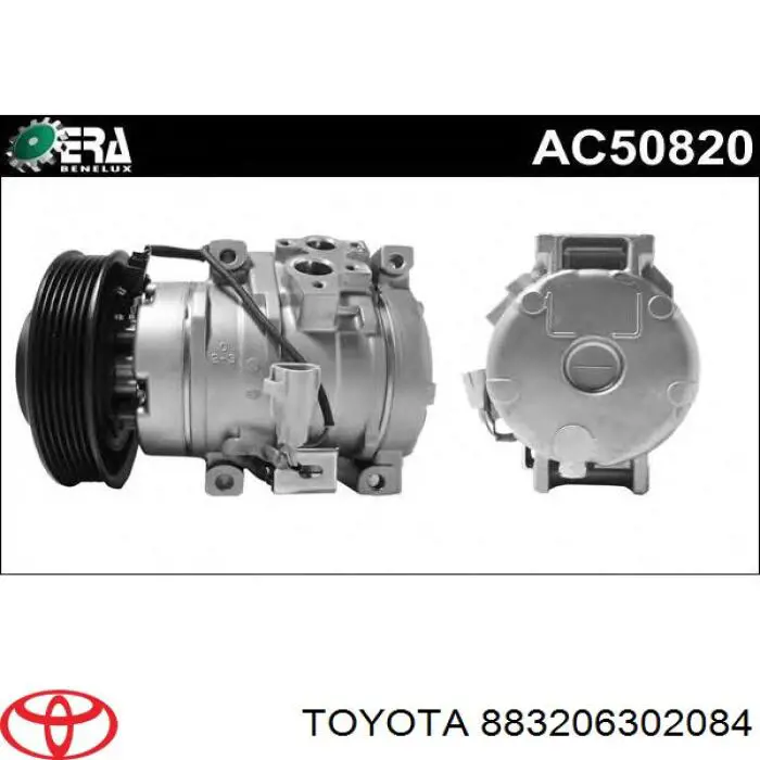 883206302084 Toyota compresor de aire acondicionado