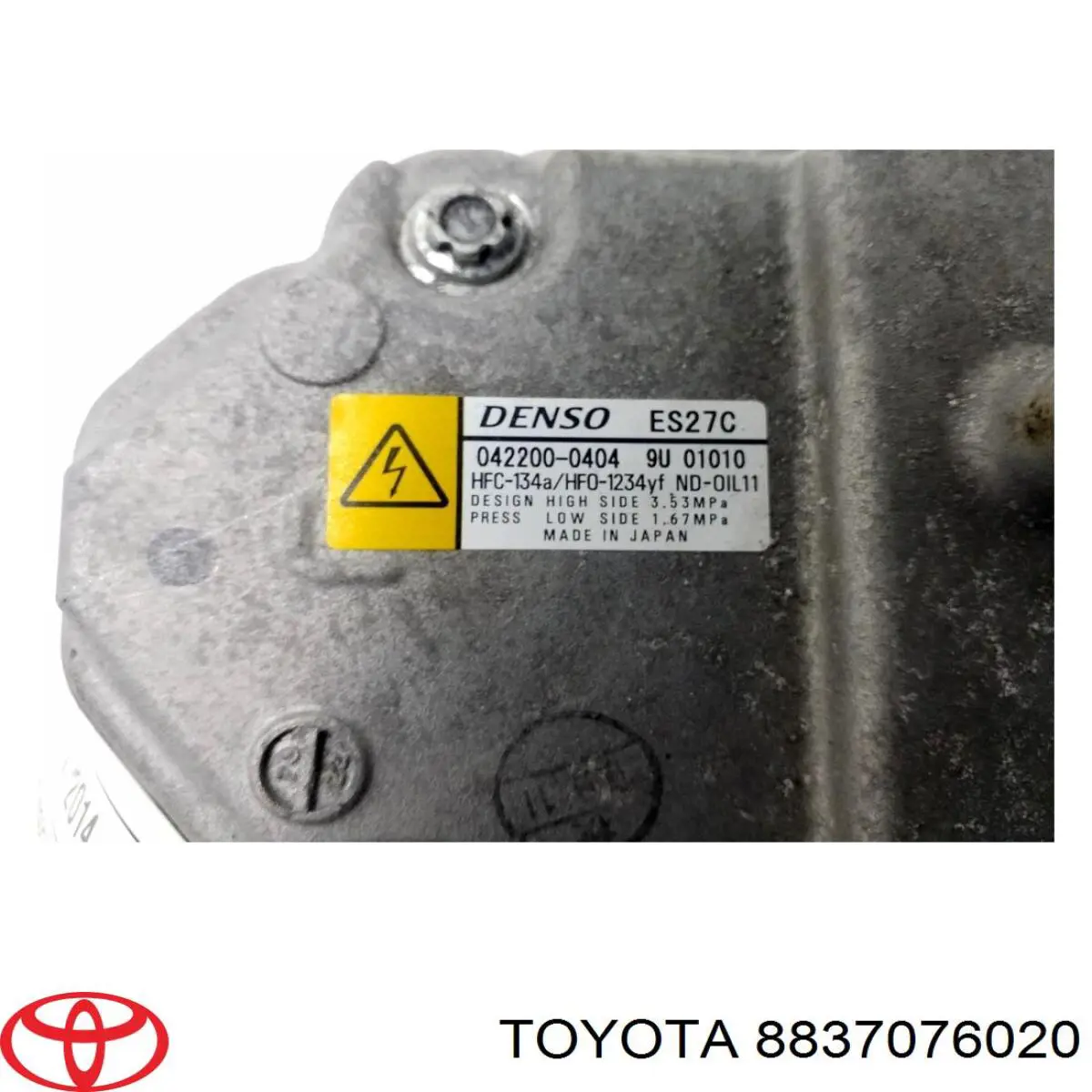 Compresor de ac Toyota ES27C