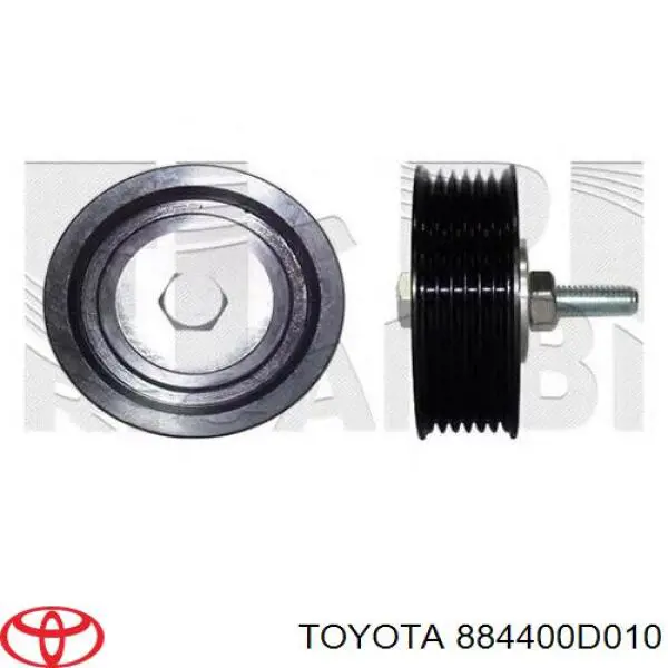 884400D010 Toyota polea inversión / guía, correa poli v