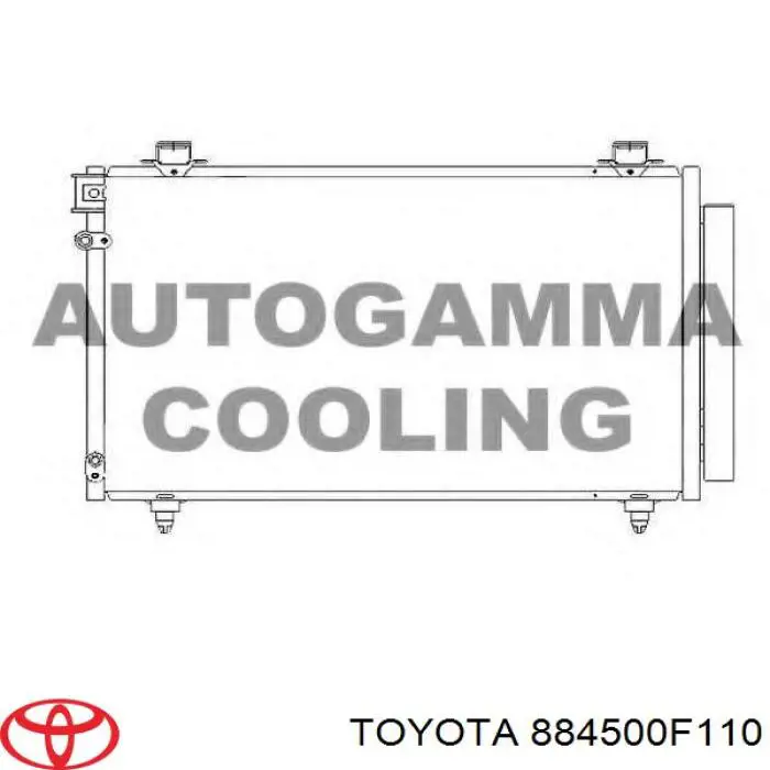 Aire acondicionado capacitor Toyota 884500F110 precio, desde 68,97 EUR