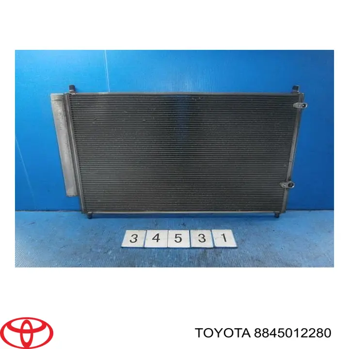 8845012280 Toyota Radiador de aire acondicionado