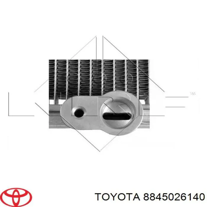 8845026140 Toyota condensador aire acondicionado