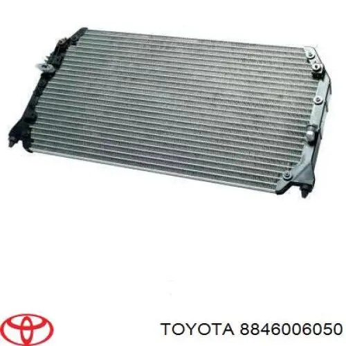 606TY2095 TYC Radiador de aire acondicionado