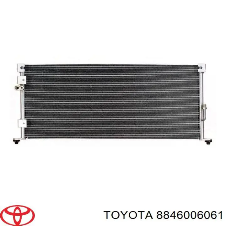Condensador aire acondicionado 606TY2095 TYC
