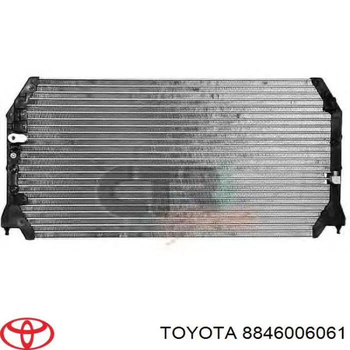 Condensador, aire acondicionado para Toyota Camry (V20)